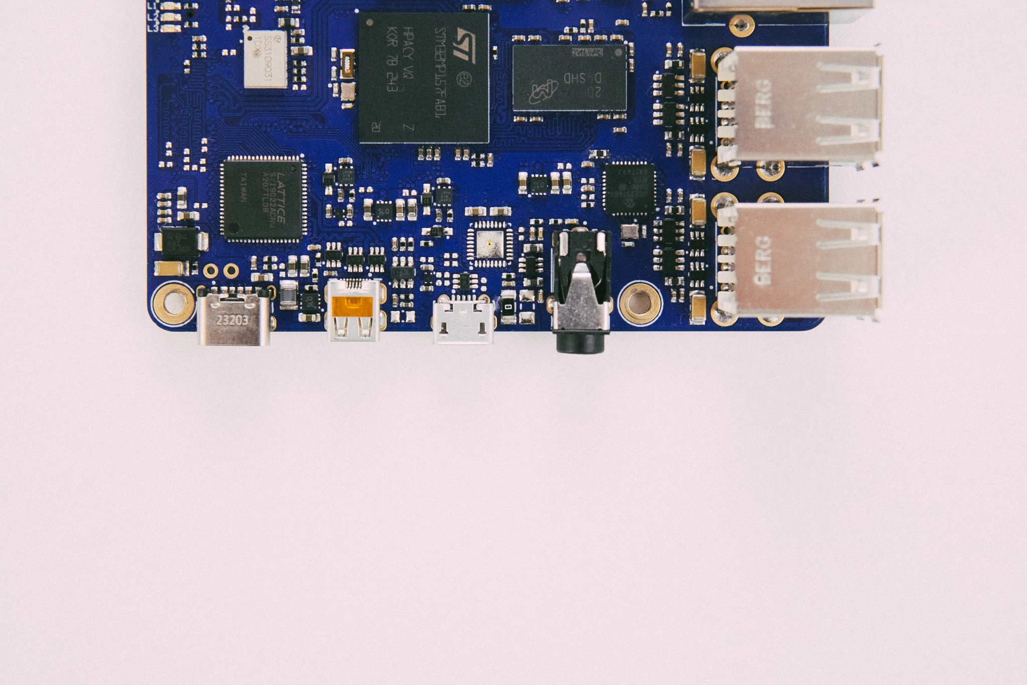 Embedded power distribution.